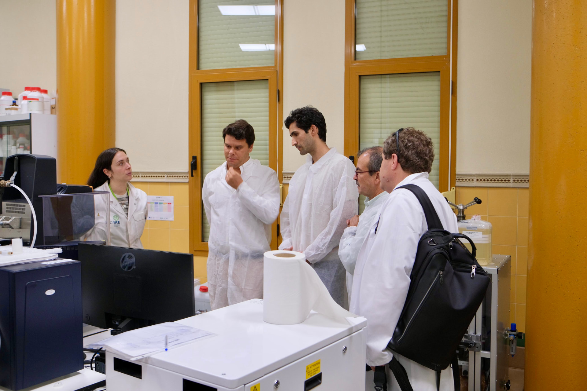 Tour of the CIIAE energy storage research laboratory